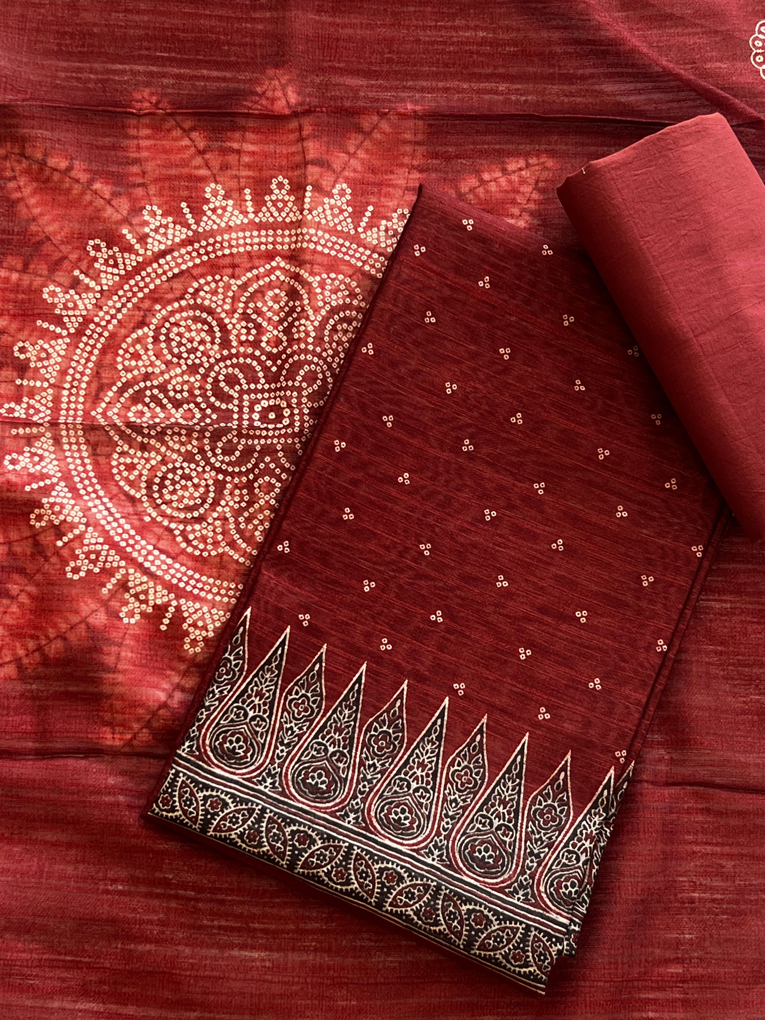 Sangria Semi Silk