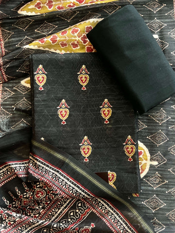 Green Semi Silk