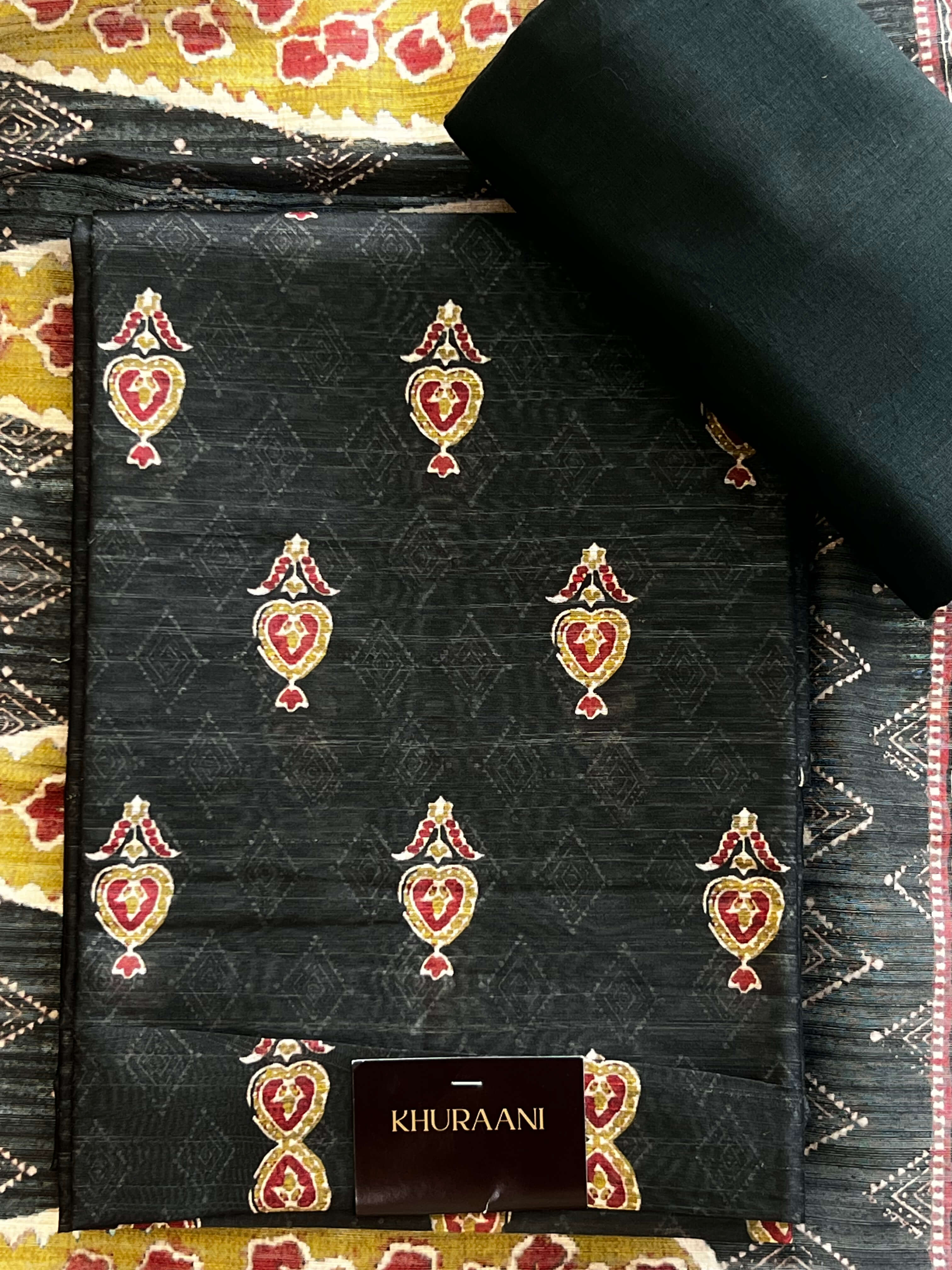 Green Semi Silk