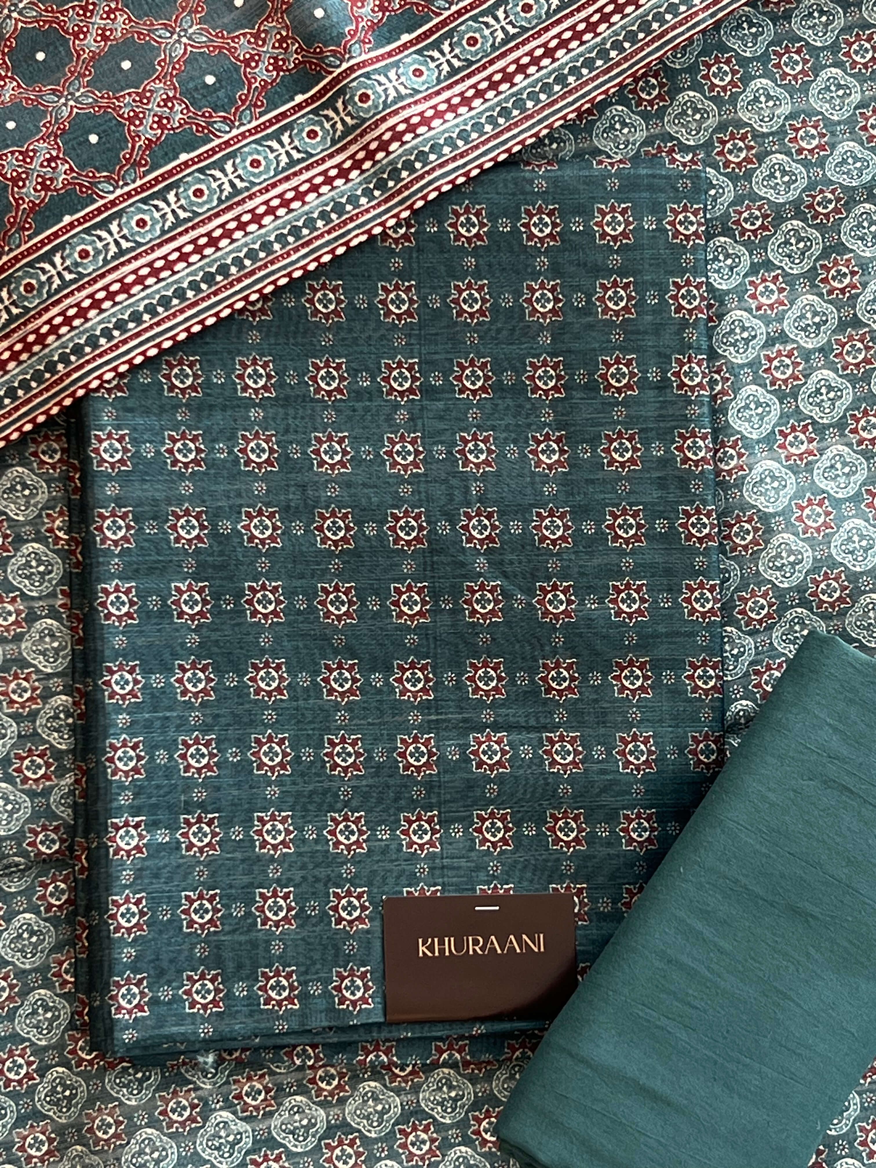 Deep Green Semi Silk