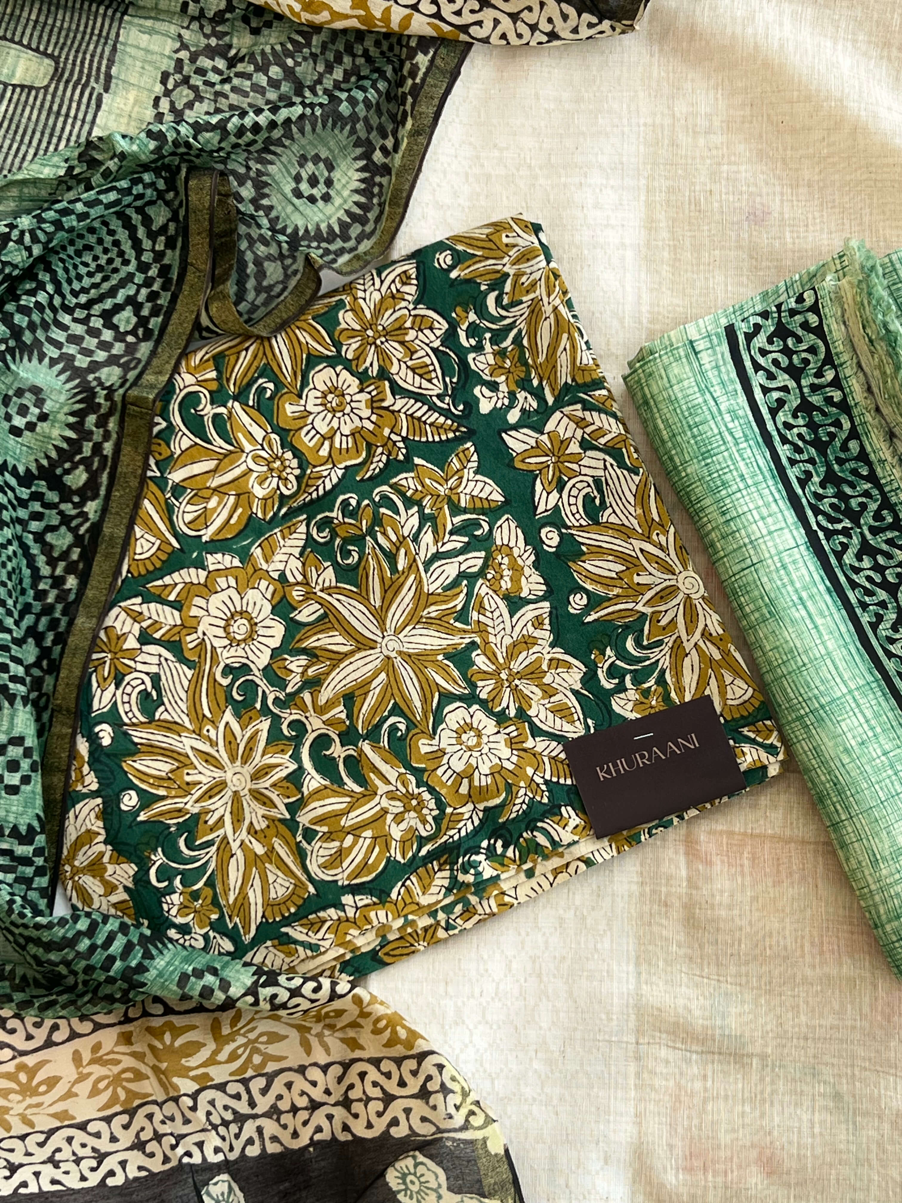 Floral Maheshwari Silk