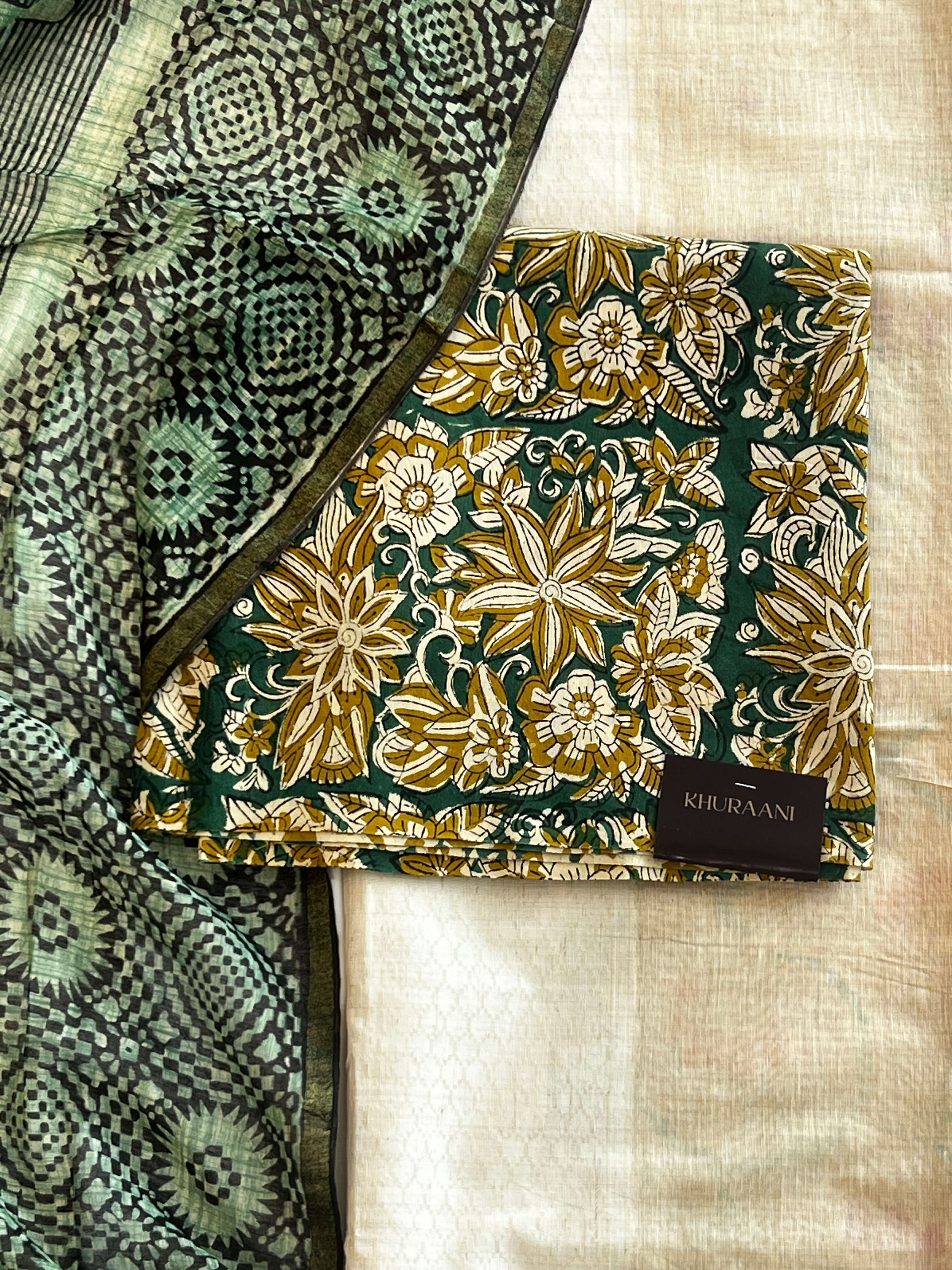 Floral Maheshwari Silk