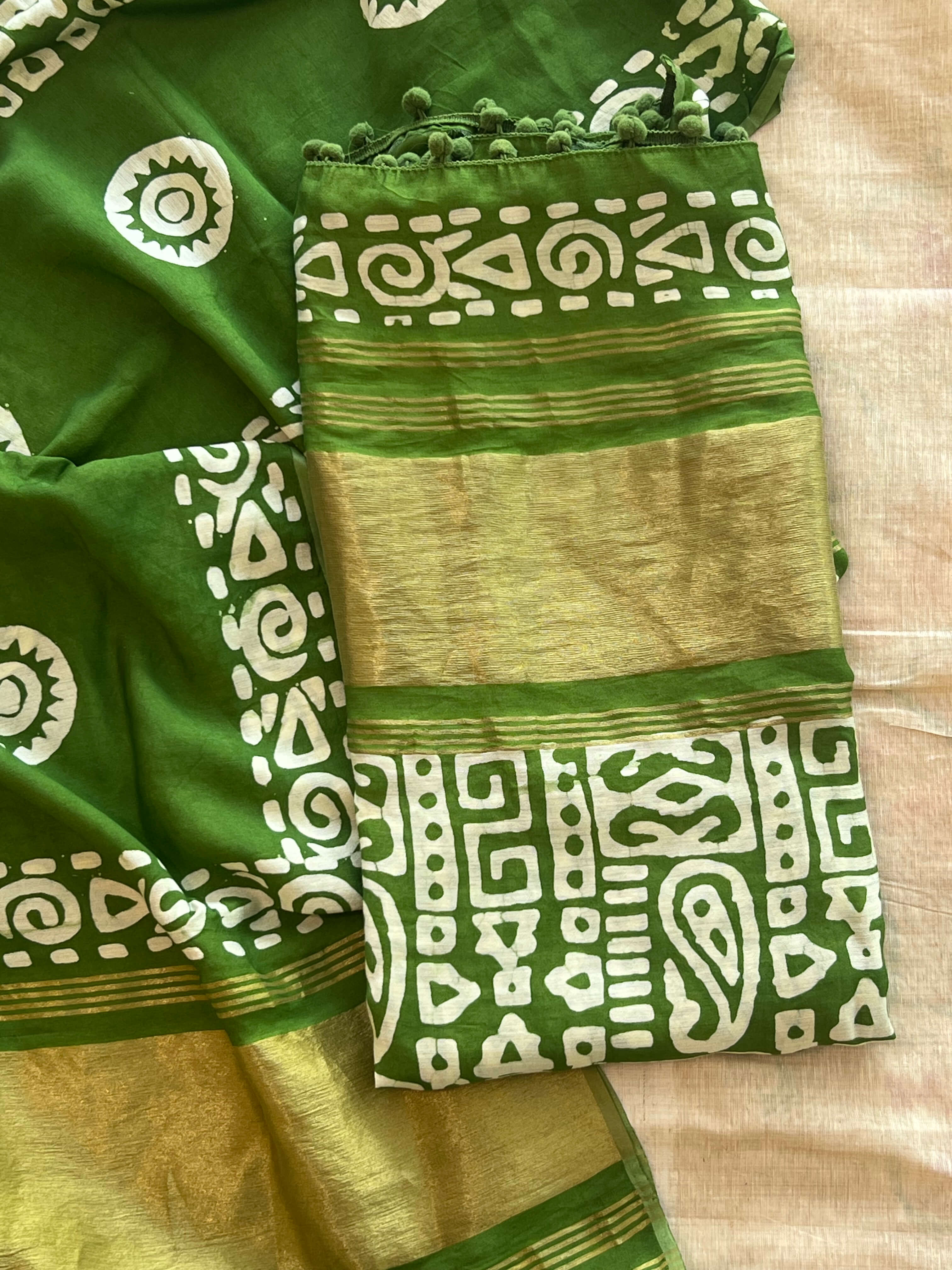 Semi Modal Mehandi Green