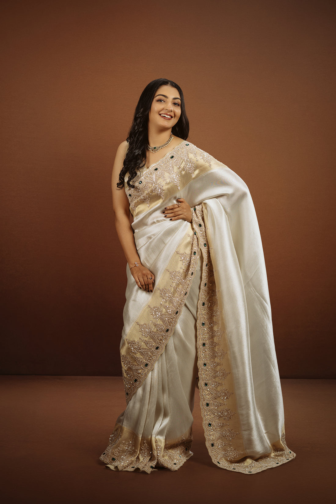 Pure Tissue Handwork Saree