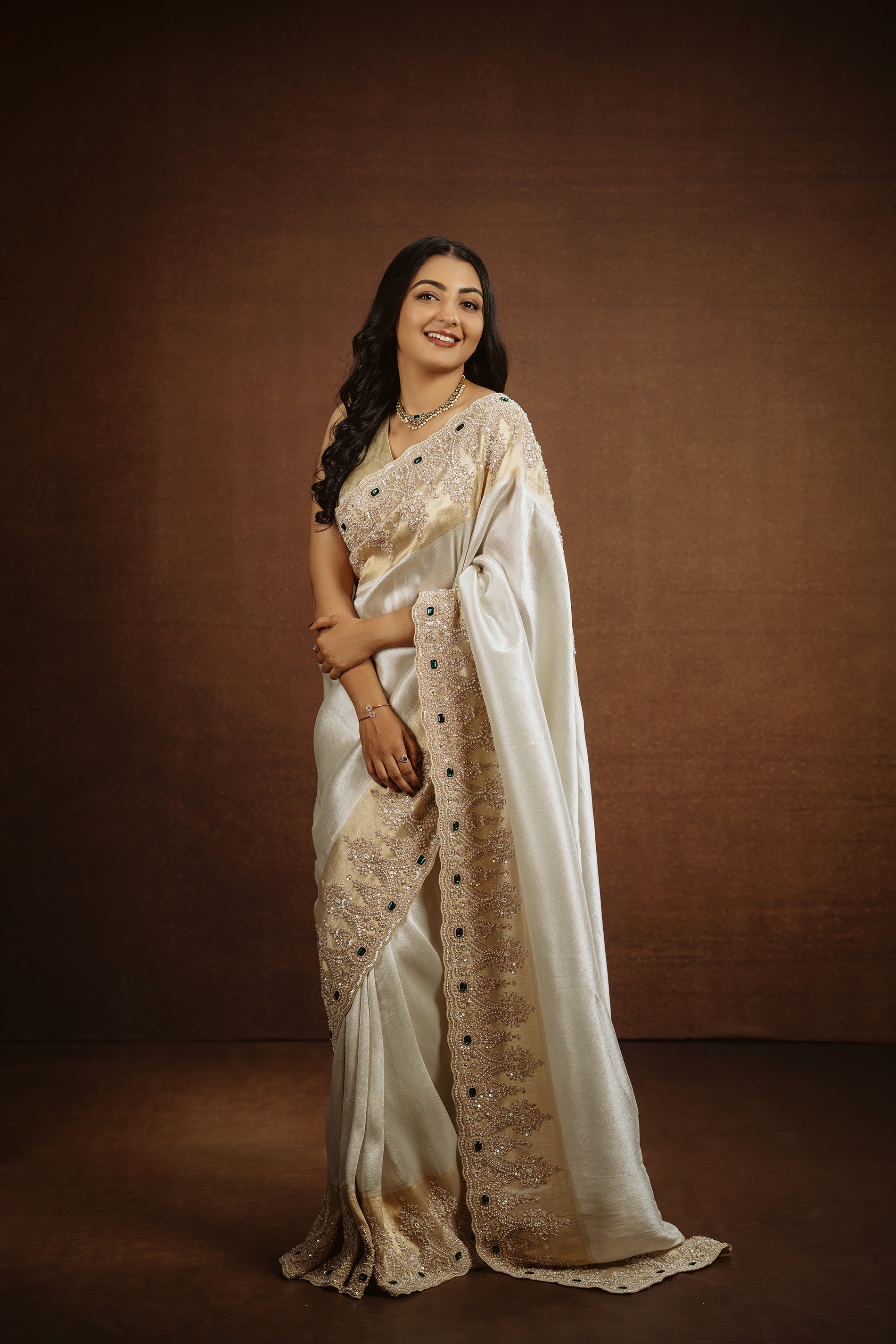 Pure Tissue Handwork Saree