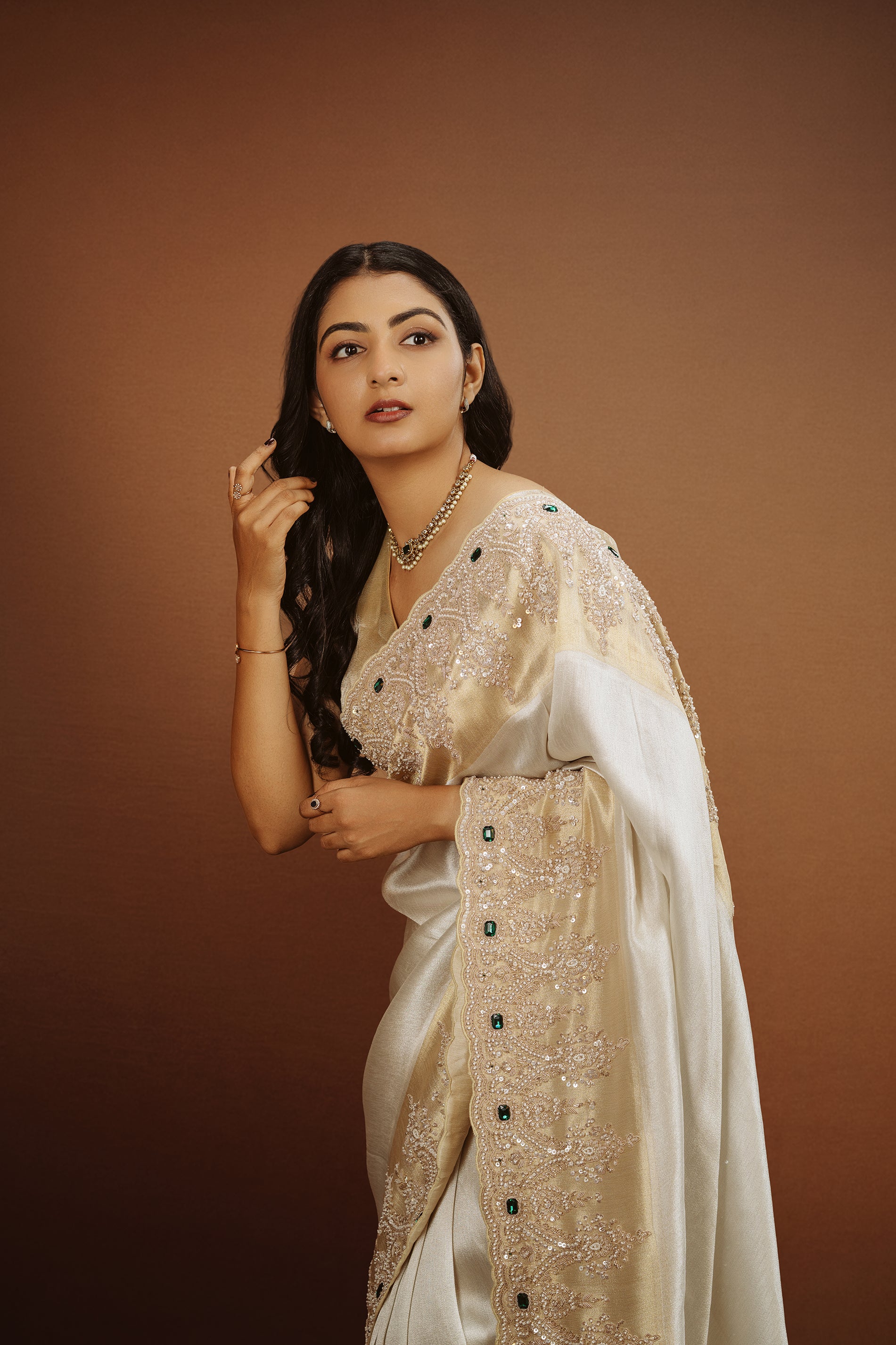 Pure Tissue Handwork Saree